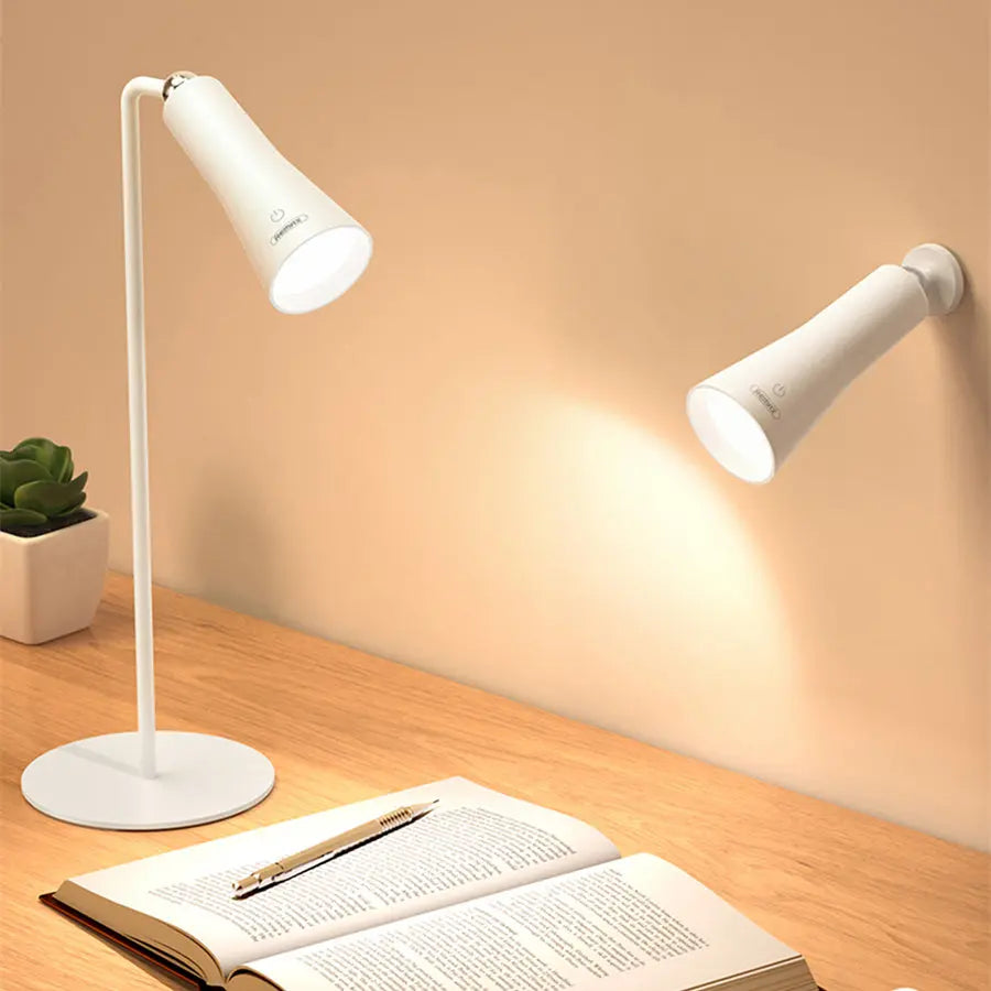 Multifunctional 3 In 1 Creative Lamp Dormitory Bedside Eye Protection Magnetic Suction tableandwalllamps