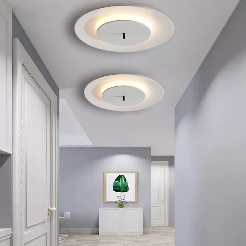 Creative UFO Wall Bedroom Simple LED Ceiling Light tableandwalllamps