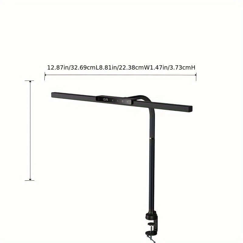 Aretelo 2023 Upgraded LED Desk Lamp, Manual Sweeping Architect Desk Lamp, 31.5 Inch (Approx. 80.9 Cm) With LED Display, LED Desk Lamp For Office With Clip For Monitoring Learning Manual Reading tableandwalllamps