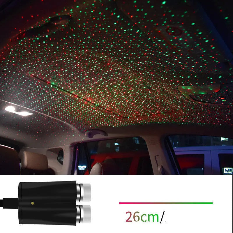 Star Light Projector Party Lights USB LED Light Interior Lighting LED Interior Car Lights Starry Sky Galaxy Night Lights tableandwalllamps