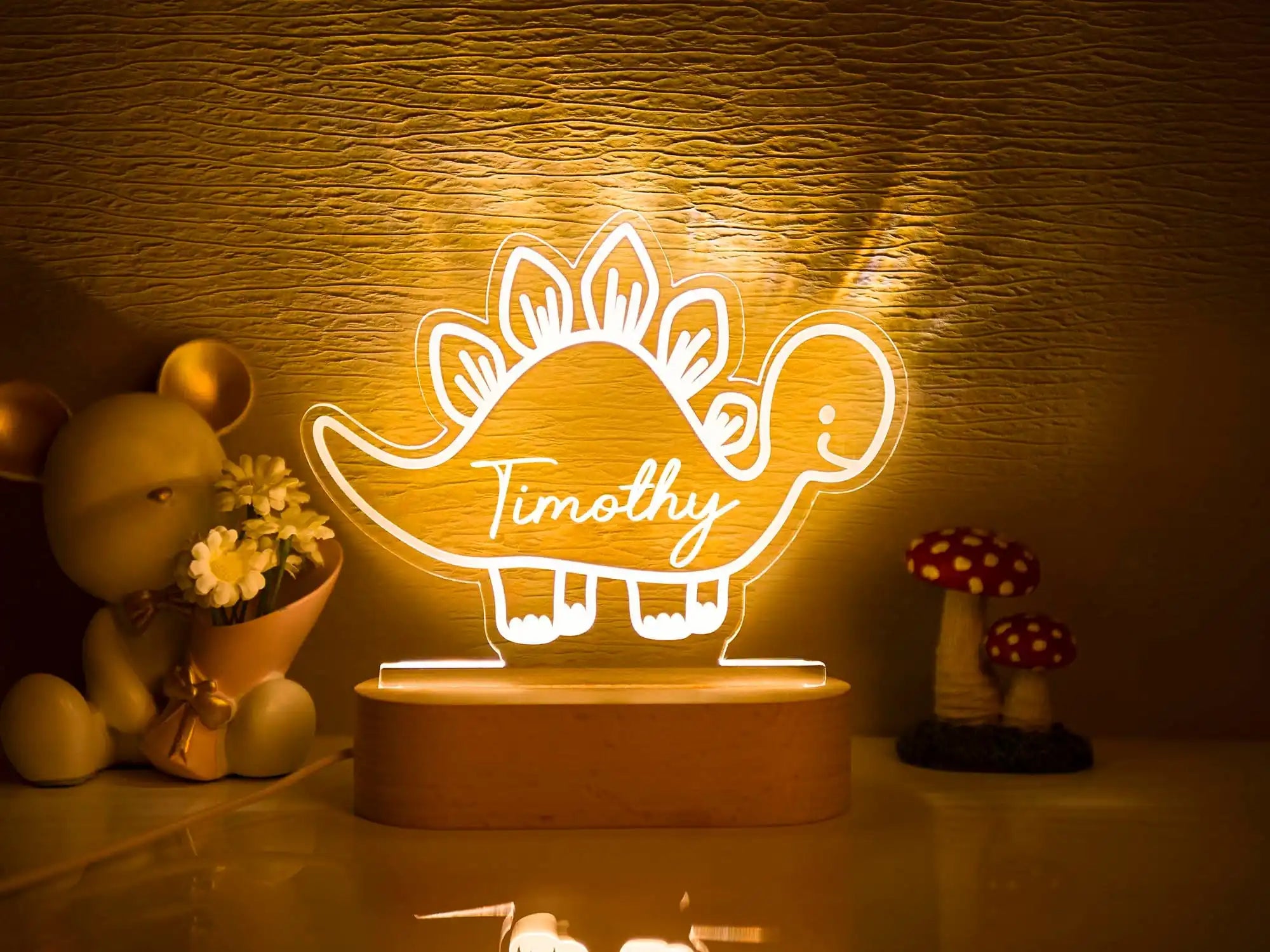 Custom Baby Kids USB Night Light Personalized Children Name Lamp Nursery Newborn Bedroom Home Decoration Birthday Souvenir Gift tableandwalllamps