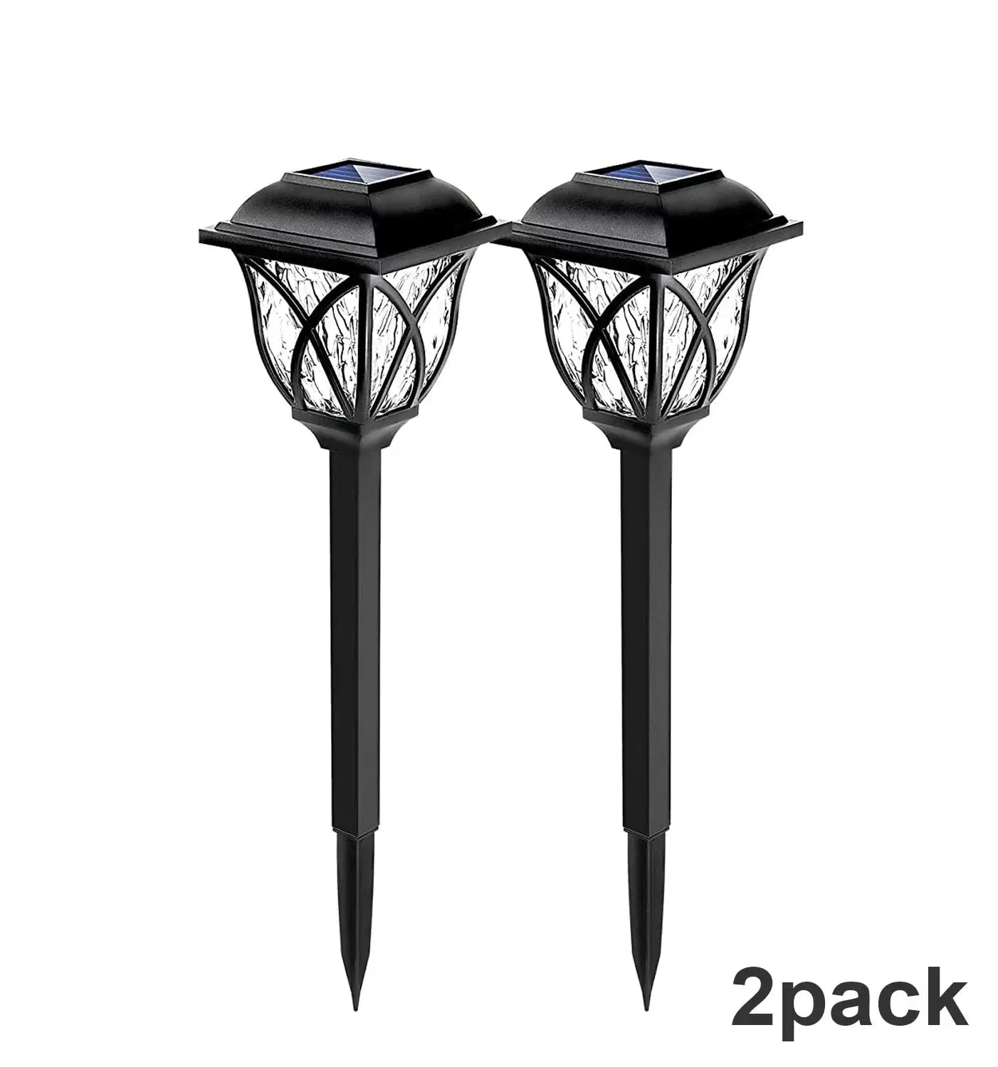 8 Pack Solar Yard Lights Bright Lawn Lights Outdoor Waterproof Led Solar Pathway Lights Landscape Path Lights tableandwalllamps