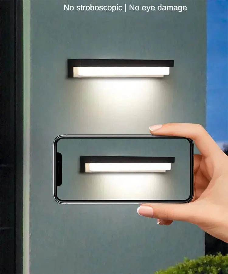 Solar LED Wall Light IP65 Waterproof Outdoor Wall Lamp with Motion Sensor Garden Balcony Decor Villa Door Number Indoor Lighting tableandwalllamps