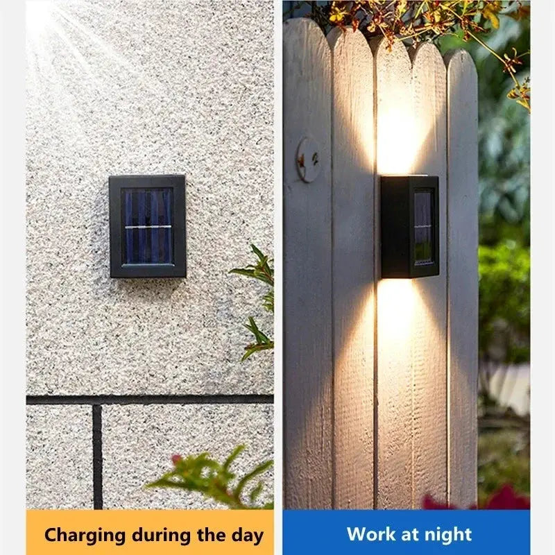 1~8PCs Wall Solar Light Waterproof Garden Solar LED Light for Outdoor Lighting Street Lamp Home Balcony Porch Yard Decoration tableandwalllamps