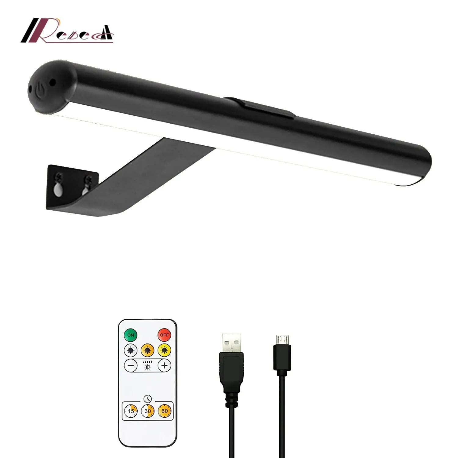 Remote Control Wireless Wall Lamp For Painting Picture Cordless Wall Lamps Rechargeable Battery wall light easy mount type-C tableandwalllamps