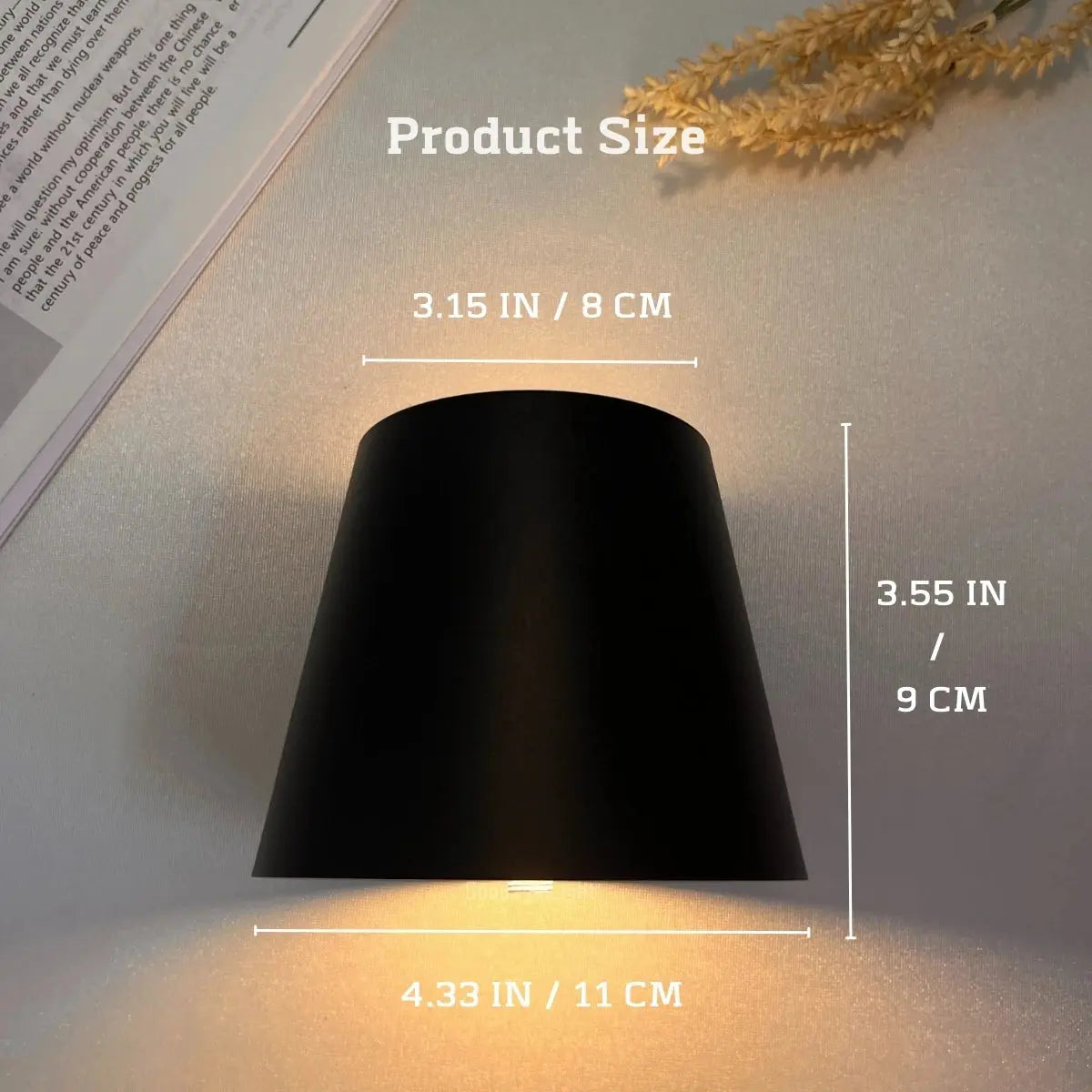 Bedroom Lamp USB Rechargeable LED Touch Light Lighting 3colors Wireless Wine Bottle Night Light For Bar Restaurant Table Lamp tableandwalllamps