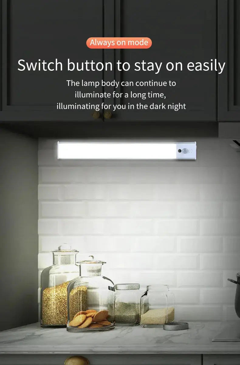 Xiaomi Motion Wave Sensor Night Light Wireless Led USB Rechargeable Lamp 3 Colors Dimmable Room Bedside Kitchen Camping Lighting tableandwalllamps