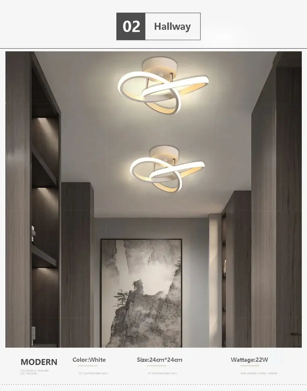 Modern LED Ceiling Light led Lamps Aisle Stair Corridor Balcony Cloakroom Entrance Hotel Hallway Home Decor Led Lighting Lustre