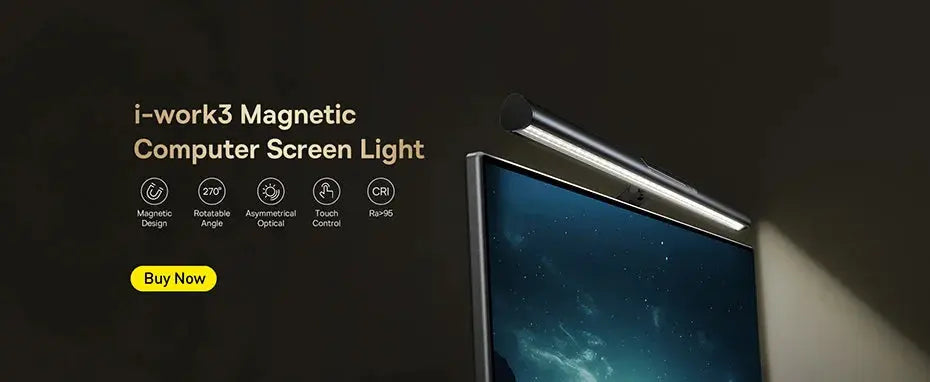 Baseus Night Light Hanging Magnetic LED Table Lamp Stepless Dimming Desk Lamp Rechargeable For Cabinet Bedroom Kitchen Light tableandwalllamps