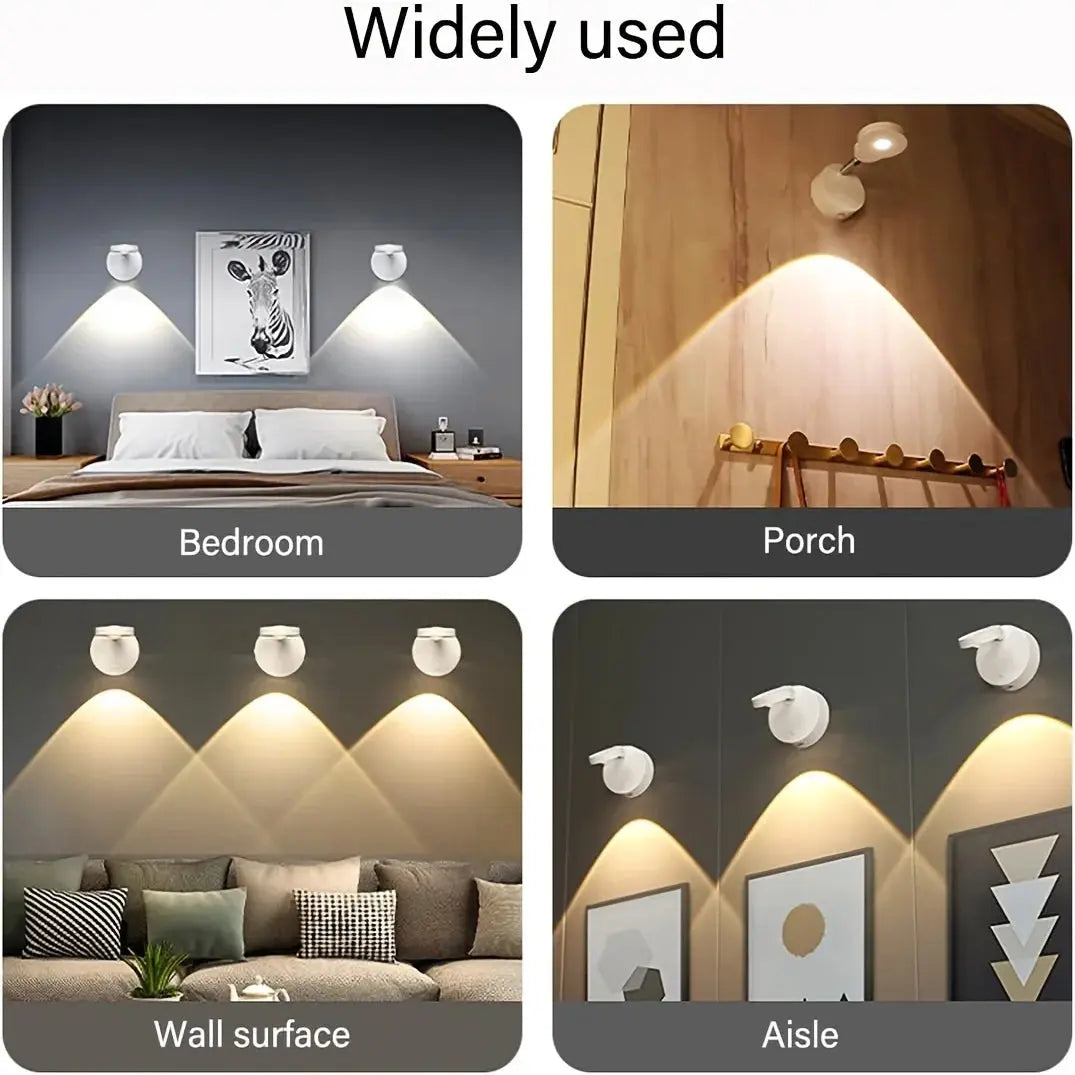 Cordless RGB cat's eye remote control LED wall lamp, dimmable atmosphere lamp and night light more home lighting staircase wall tableandwalllamps