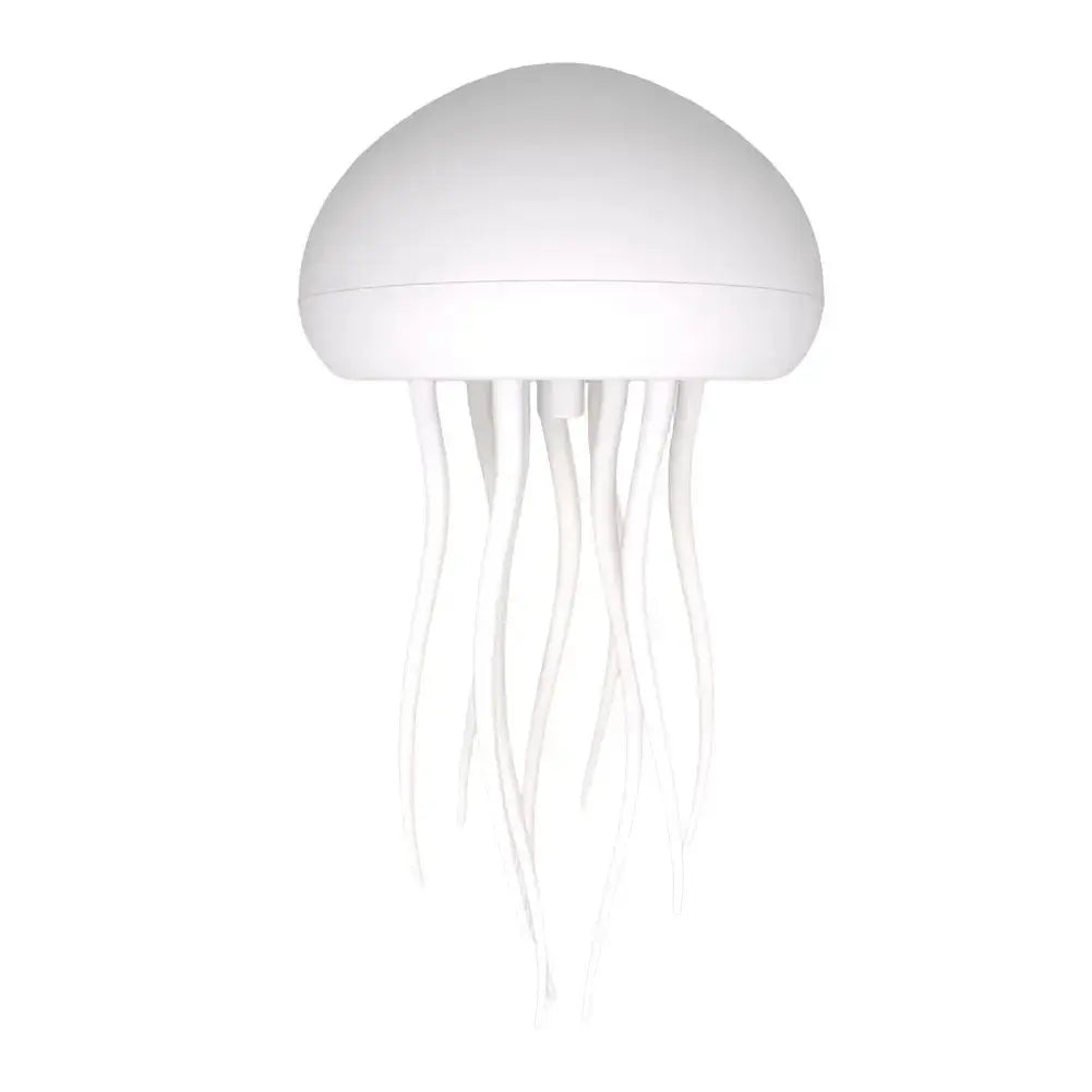 Cartoon Dancing Jellyfish Night Light RGB Gradient Cute Jellyfish Bedside Lamp Voice Control Type-C Charging LED Night Lamp tableandwalllamps