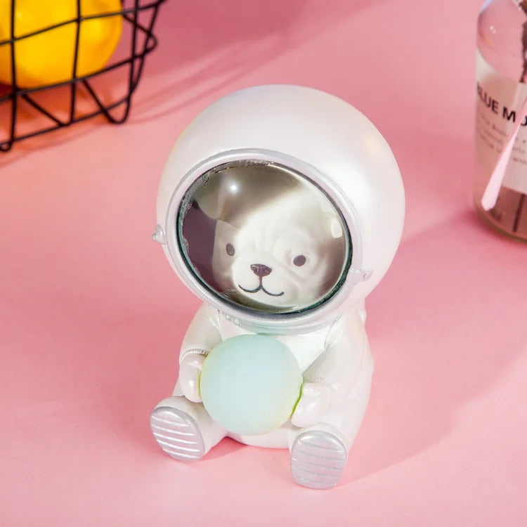 Night Lamp New Usb Charging Led Lamp Nursery Moon Animal Astronaut Cat Dog Table Decoration Baby Childrens Toy Birthday Gift tableandwalllamps