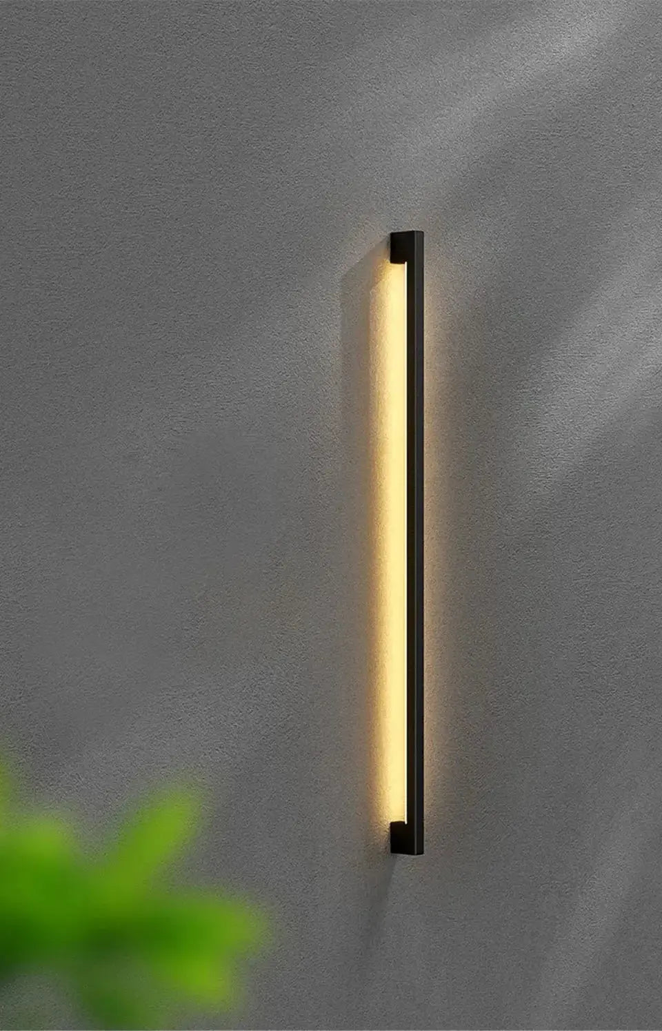 Modern Minimalist Long Wall Lamp LED Wall Mounted Light Indoor Living Room Bedroom Background Lamp Home Decora Fixtures 110/220V tableandwalllamps