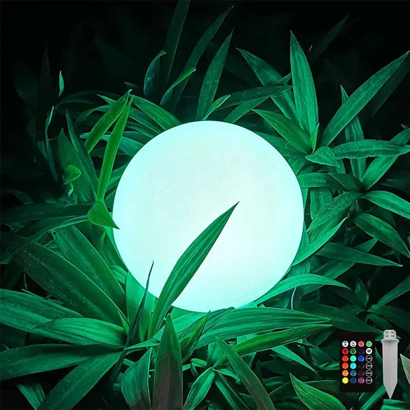 Solar Light 500mah Lithium Battery Outdoor Lighting Garden Lawn 24-key Remote Control Spherical Solar Lights Outdoor Lighting tableandwalllamps