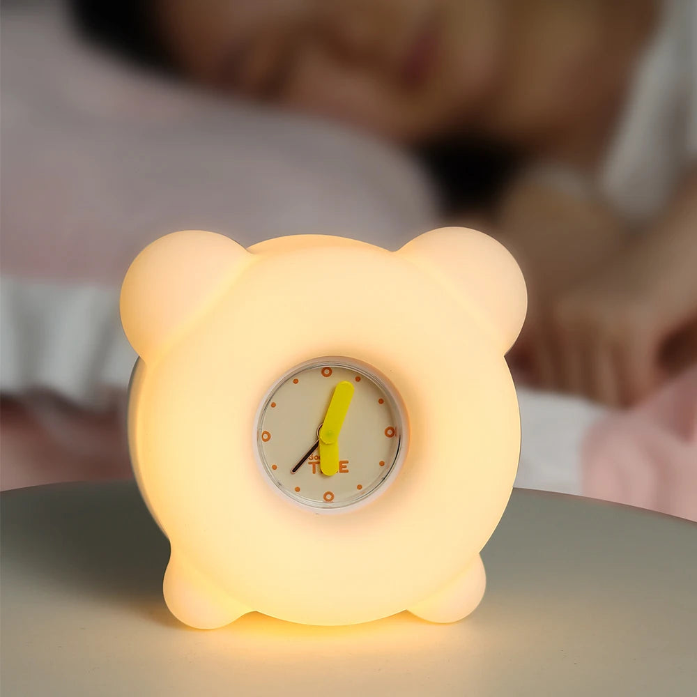 Unicorn Night Light Cute Silicone Nursery Lamp NightLight for Boys and Girls Squishy Night Lamp Room Bedside Decor Perfect Gift tableandwalllamps