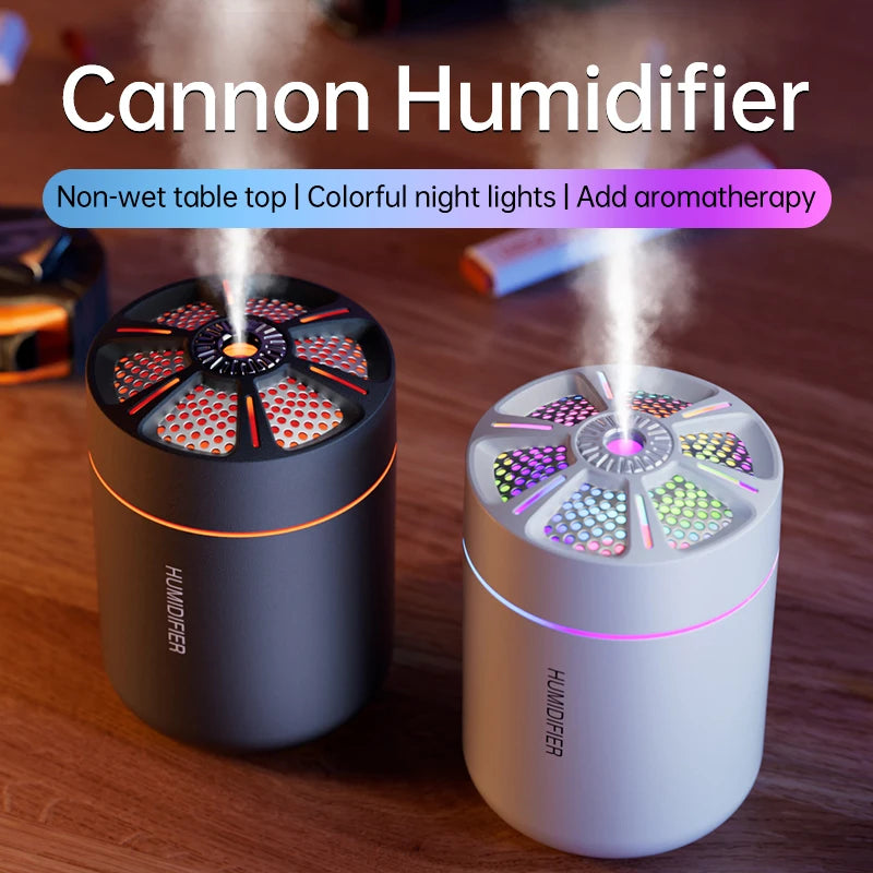 180ML Mini Air Humidifier USB Aroma Diffuser Essential Oil Aromatherapy Mist Maker For Home Bedroom Car mounted mute humidifier tableandwalllamps