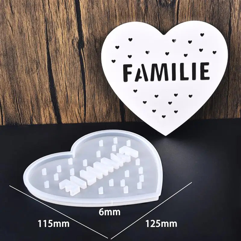 LED Night Light Silicone Mold Heart Mushroom Angel Luminous Splicing Gypsum Drip Glue Epoxy Resin Mold Ornaments Home Decor tableandwalllamps