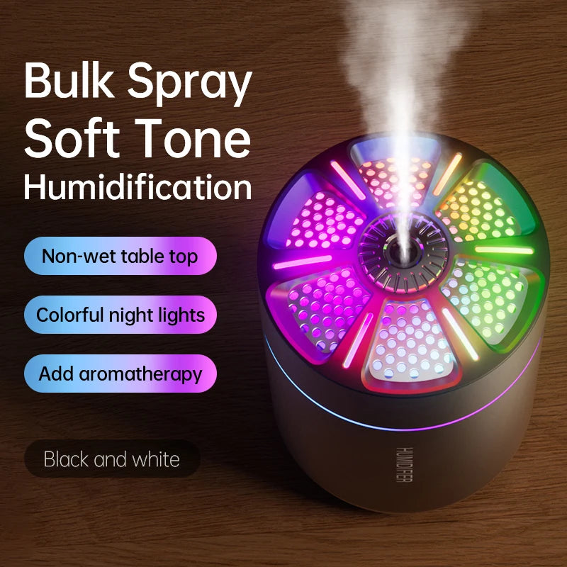 180ML Mini Air Humidifier USB Aroma Diffuser Essential Oil Aromatherapy Mist Maker For Home Bedroom Car mounted mute humidifier tableandwalllamps