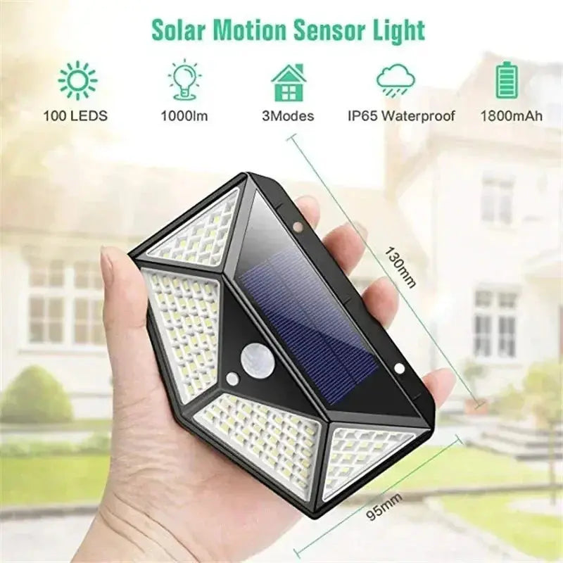 Multifunctional Solar Lamp Outdoor Garden Decoration Solar LED Light Waterproof Sunlight Powered Spotlight with Motion Sensor tableandwalllamps