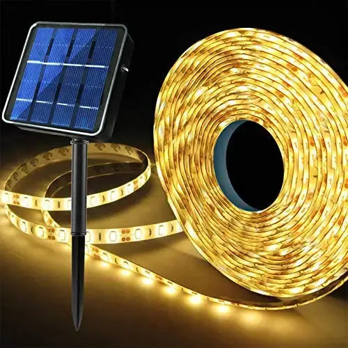 Outdoor Solar LED Strip Light Strip With IP65 Waterproof 5M Light Strip Suitable for Outdoor Courtyard Decoration LED Lights tableandwalllamps