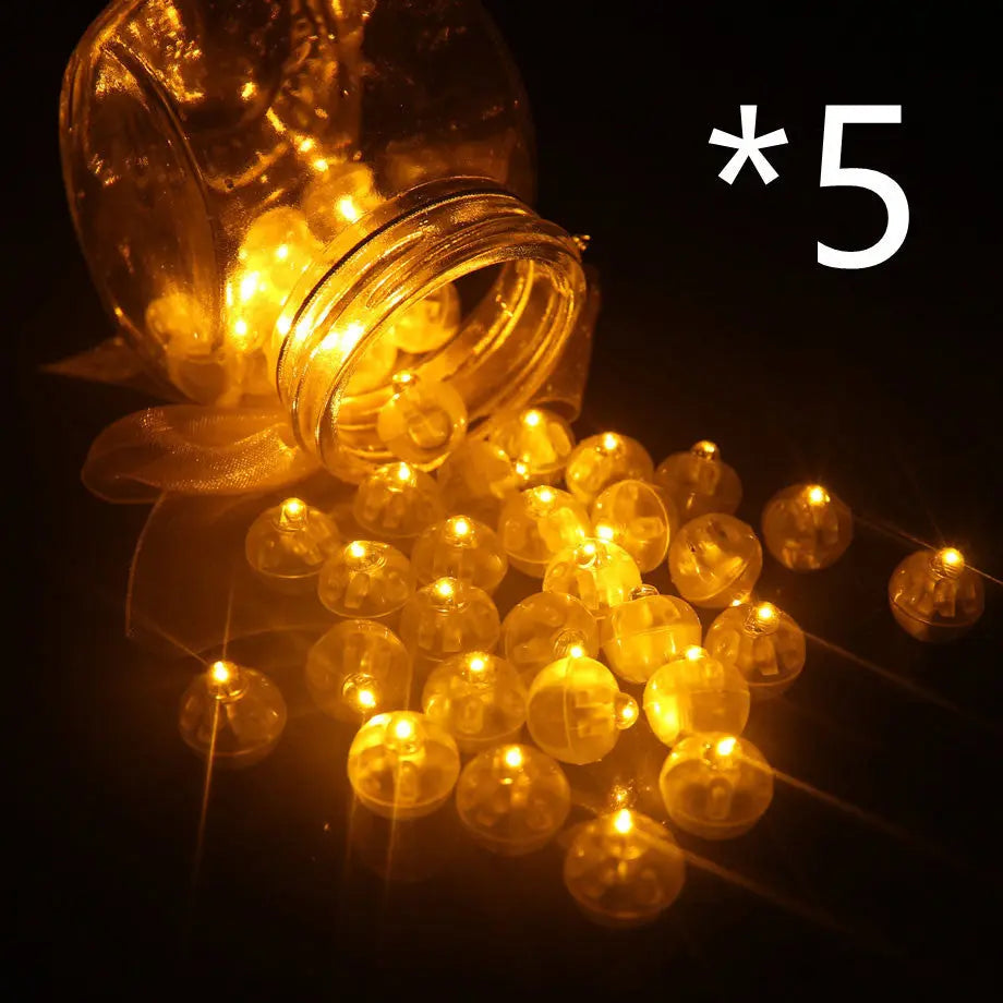 10pcs Ballon lumineux LED ballons tableandwalllamps